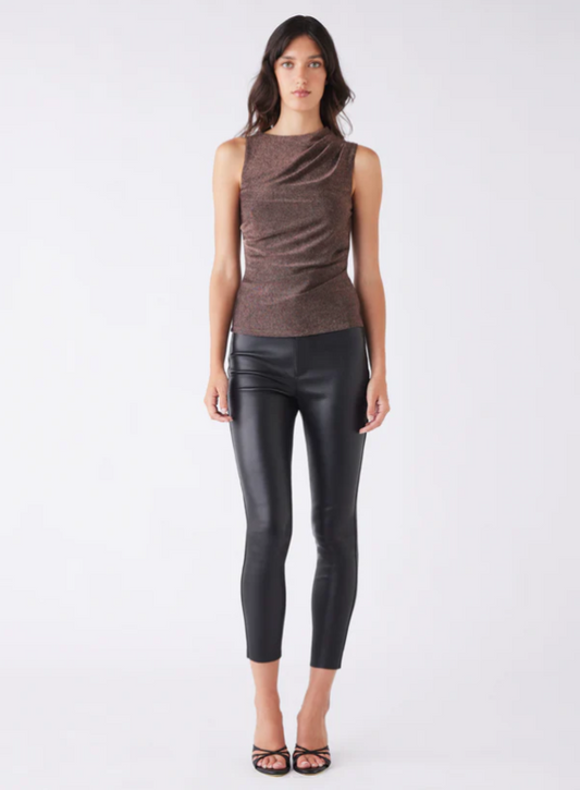 Eden Glitter Top Bronze