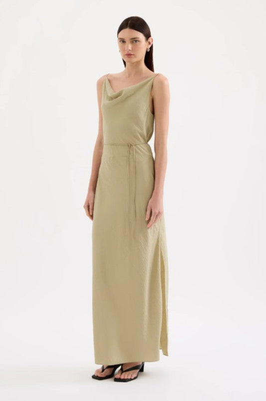 Elio Maxi Dress Olive