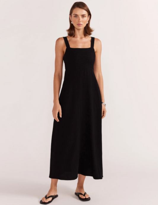 Ember Midi Dress Black