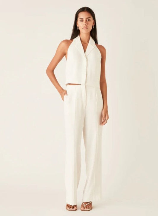 ESAMEE Antigua Pants White