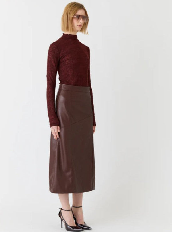 Clea Midi Skirt Mulberry