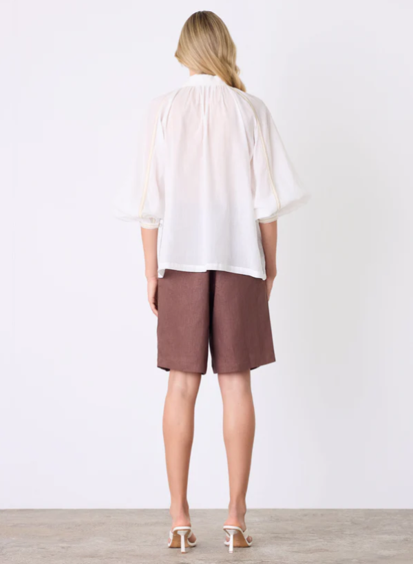 Coastline Blouse Ivory