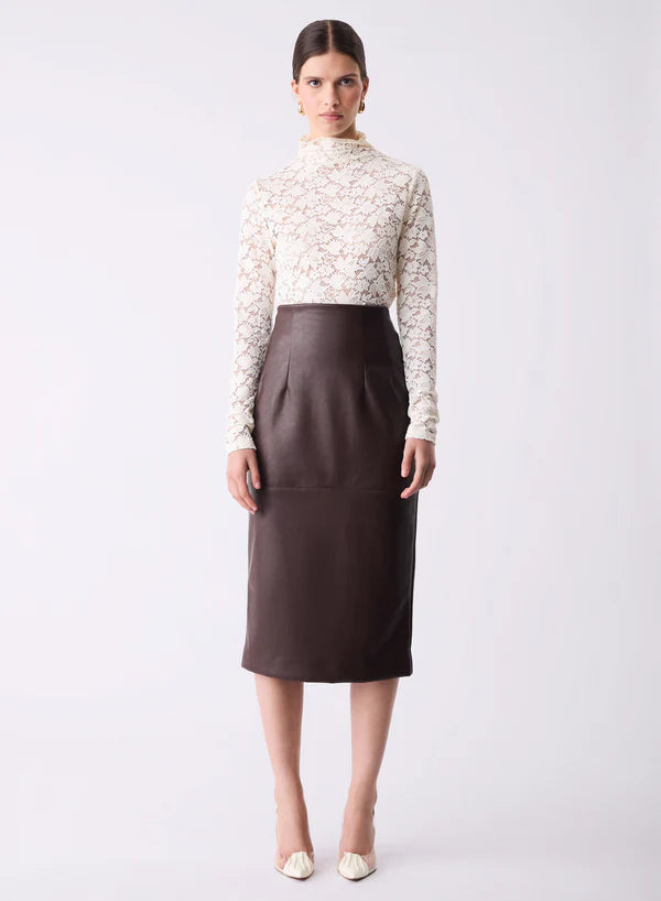 Formation Lace Top Ivory
