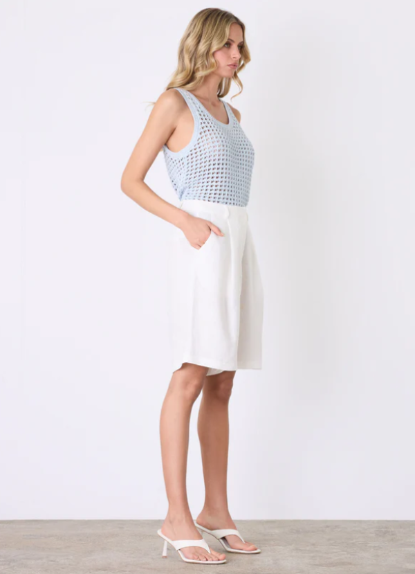 Marseille Short White