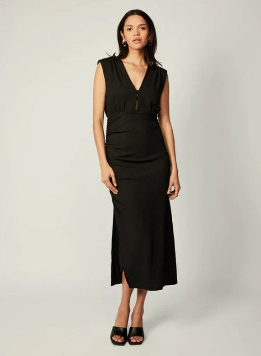 Esmaee Neptune Midi Dress Black