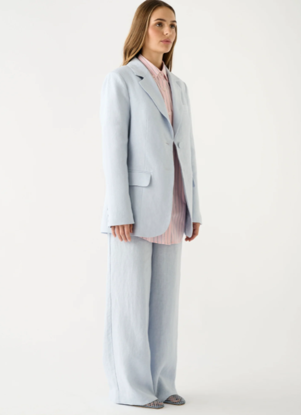 Olivia Blazer Ice Blue