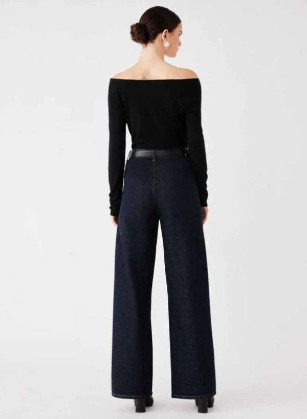 Pinnacle Knit Top Black