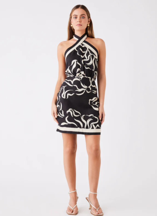 Sandy Waves Dress Print