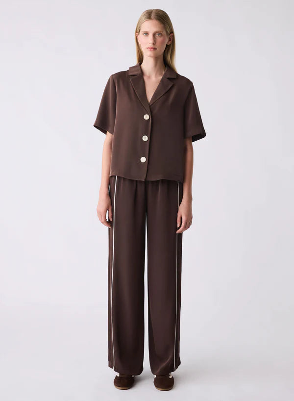 Staycation Shirt Choc