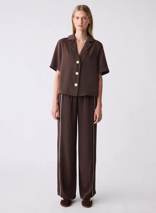 Staycation Shirt Choc