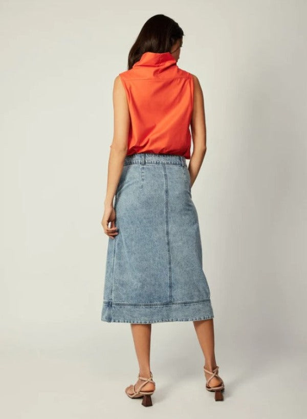 ESMAEE Vixen Denim Skirt Denim