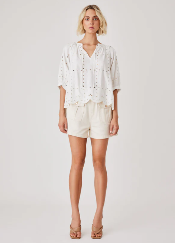 White Haven Blouse White