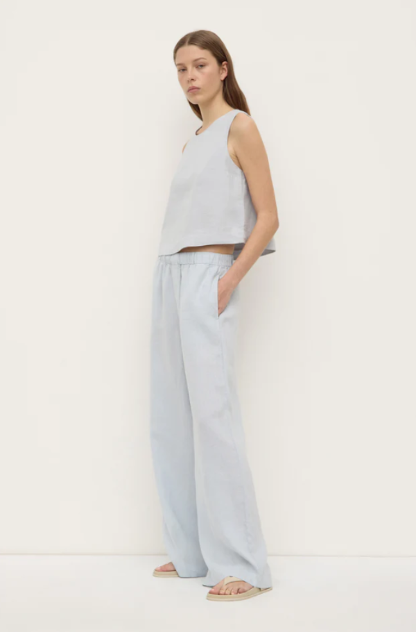Everyday Linen Pant Cloud