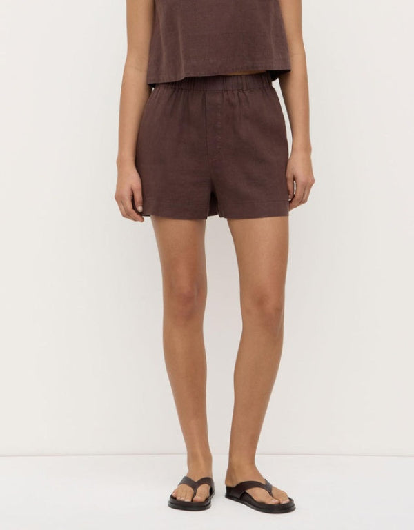 Everyday Linen Short Espresso