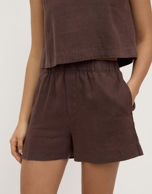 Everyday Linen Short Espresso