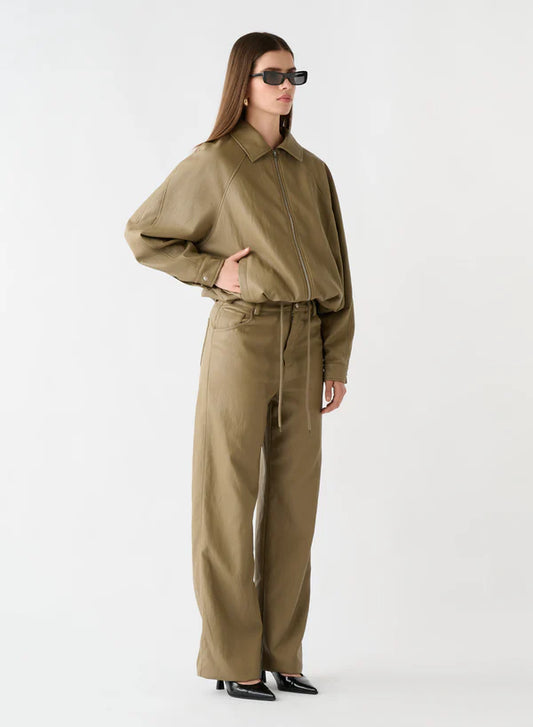 Expression Bubble Jacket Light Khaki