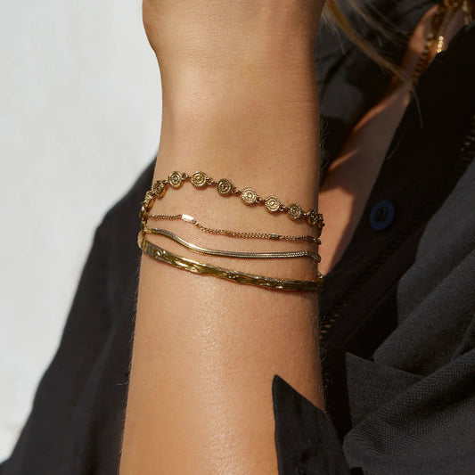 Genevieve Gold Bracelet