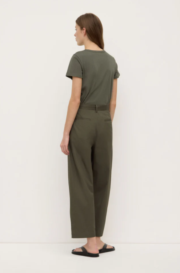 Geno Poplin Pant Moss