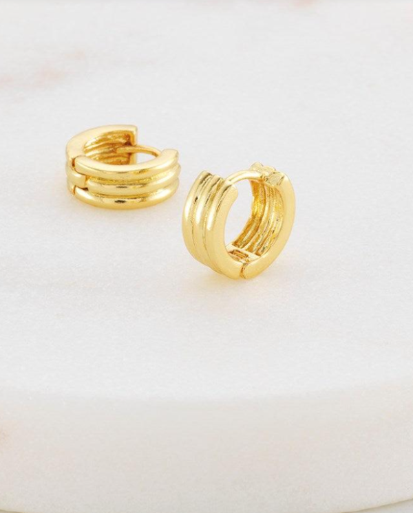 Grace Huggie Gold