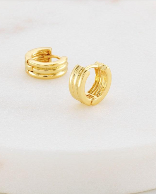 Grace Huggie Gold
