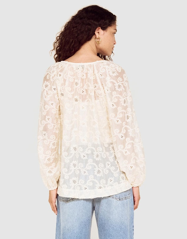 Inez Blouse Cream