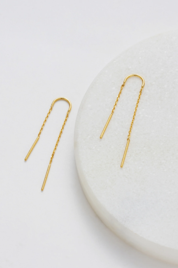 Ivy Thread Earring Gold 