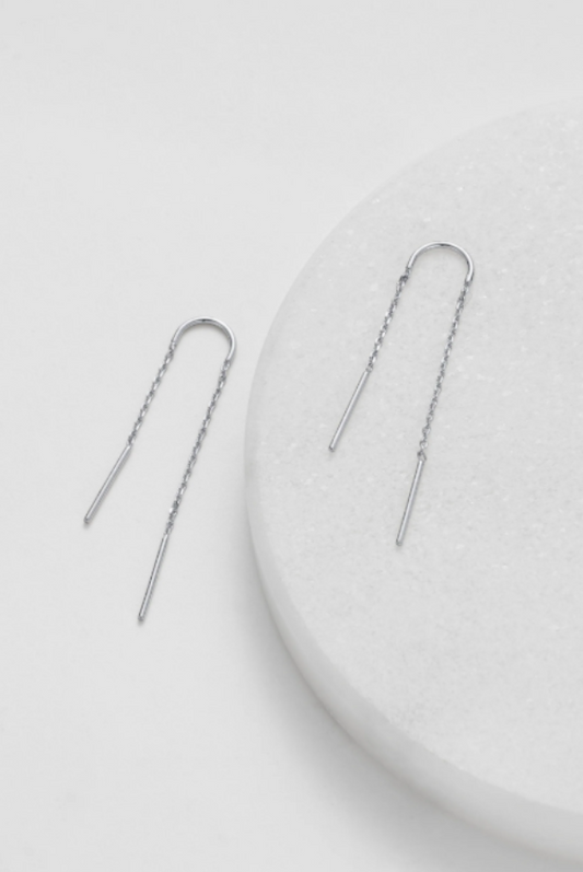 Ivy Thread Earring Silver 