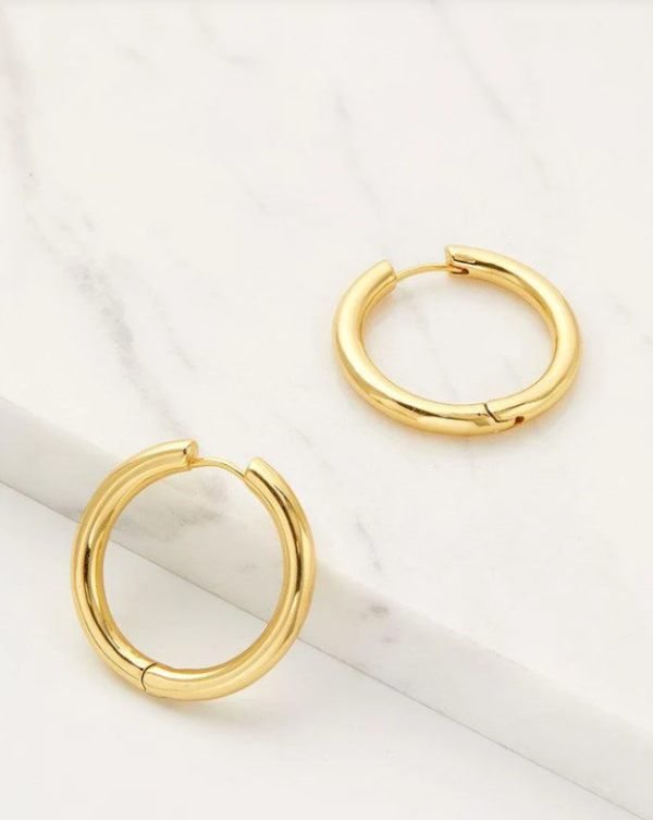Kendall Large Hoop Gold 