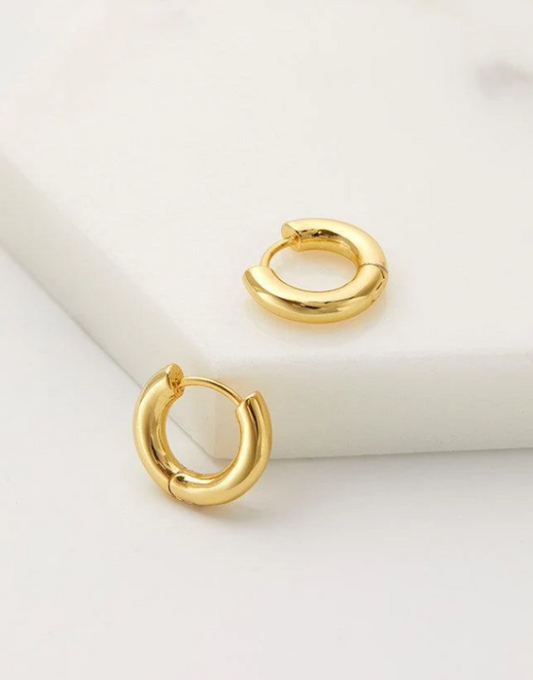 Kendall Hoop Small Gold
