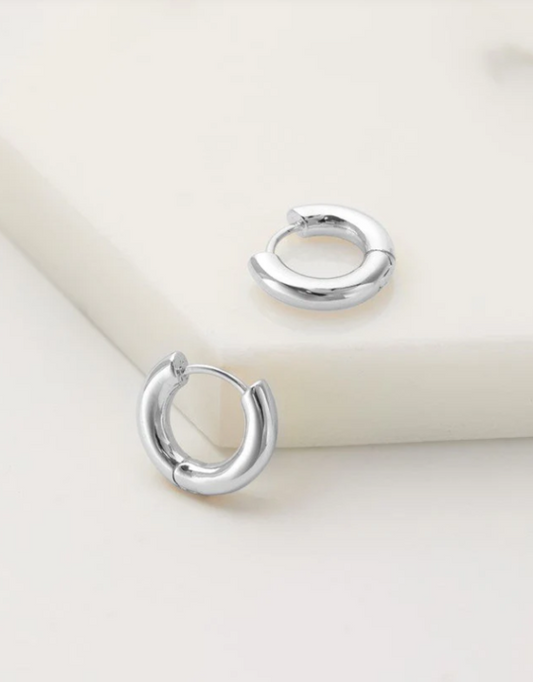 Kendall Hoop Small Silver 