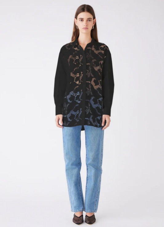 Lotus Shirt Black 