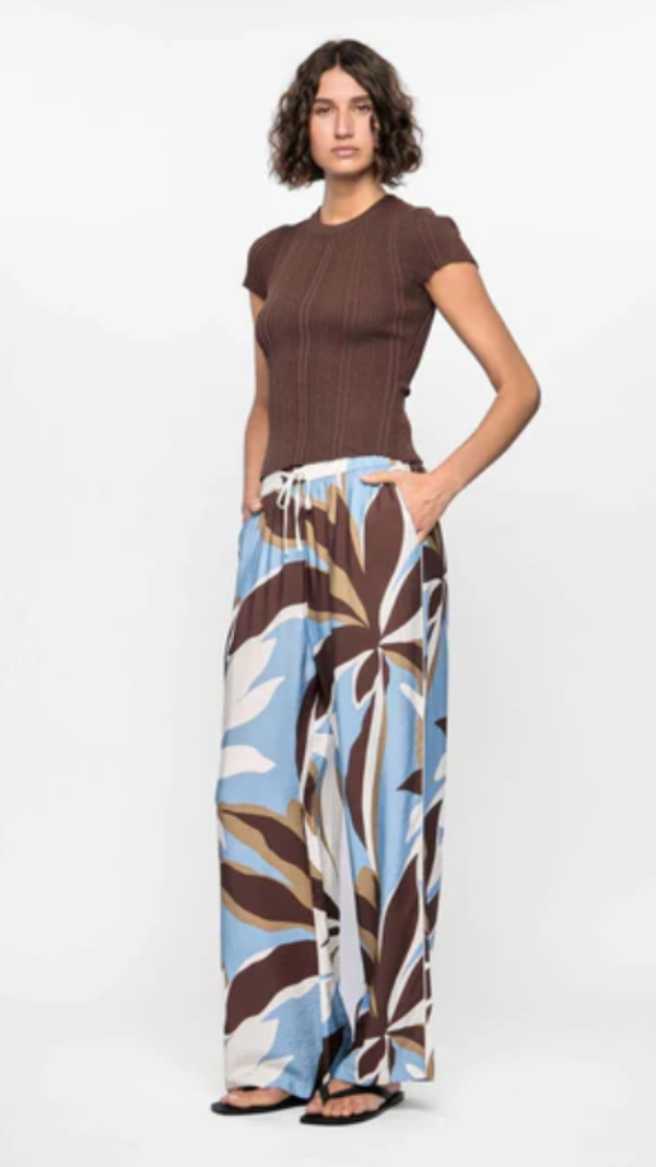 Maeve Relaxed Pants Resort Floral