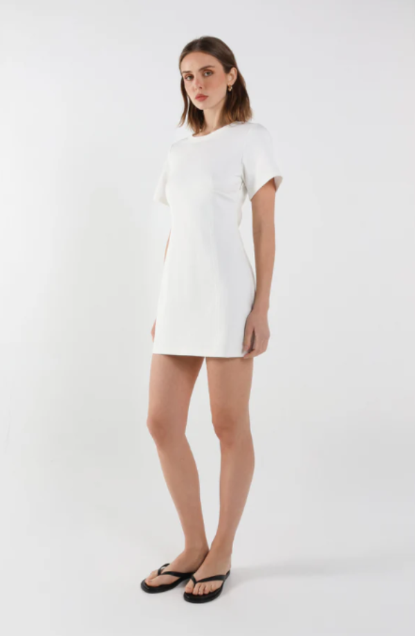 Marielle Mini Dress White 
