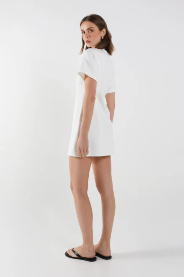 Marielle Mini Dress White 