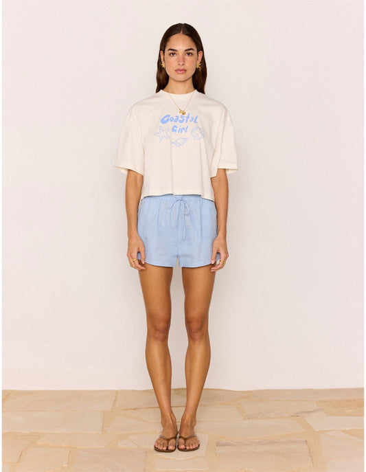 Marivelle Relaxed Short Baby Blue