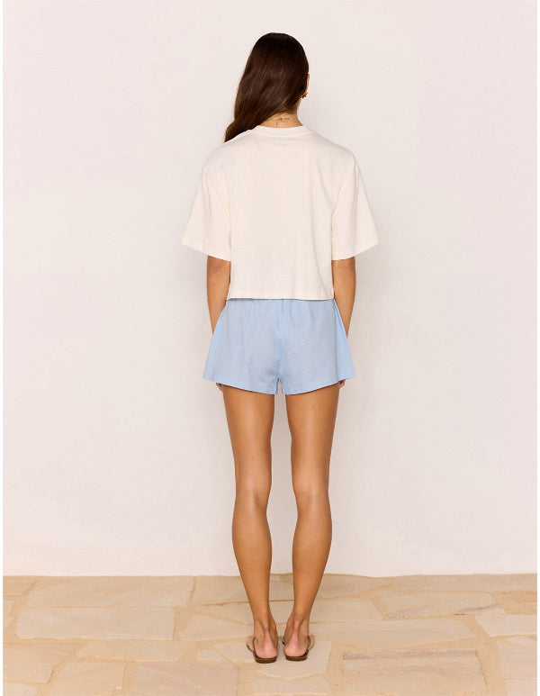 Marivelle Relaxed Short Baby Blue