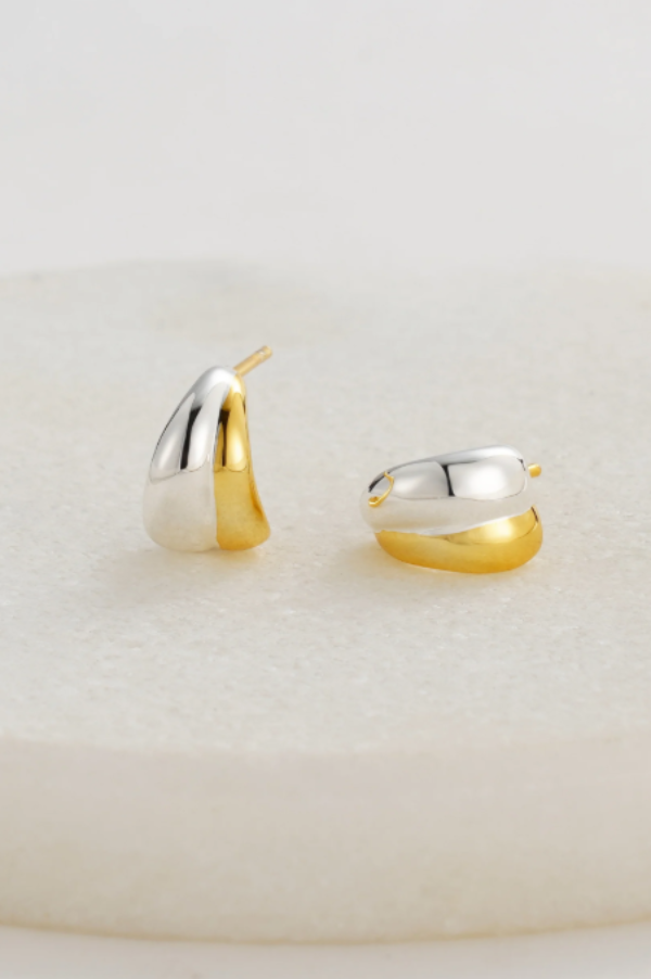 Mia Huggie Gold/Silver 