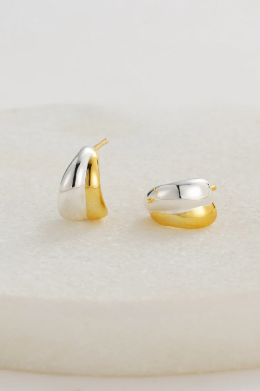 Mia Huggie Gold/Silver 