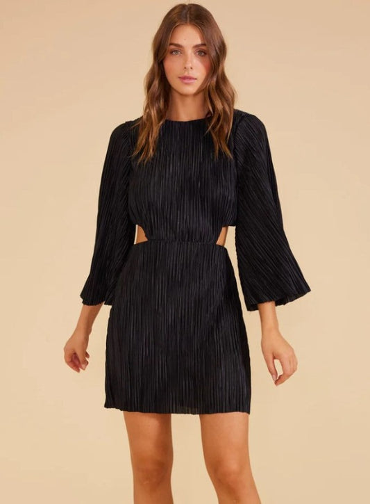 Minkpink Livia Mini Dress Black