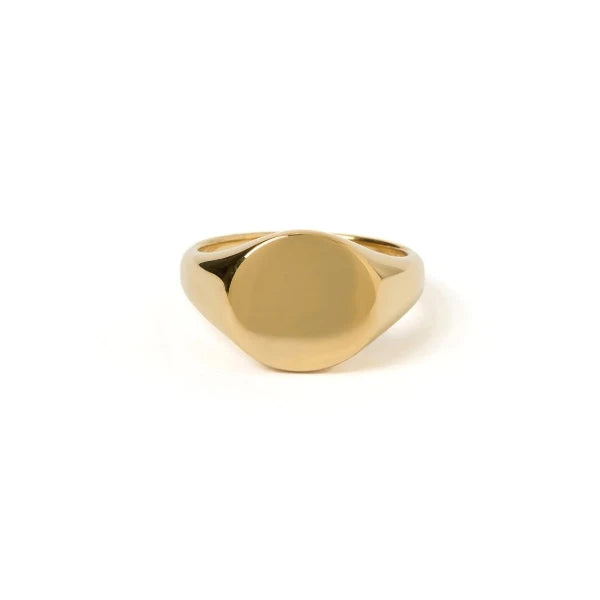 Miro Gold Signet Ring