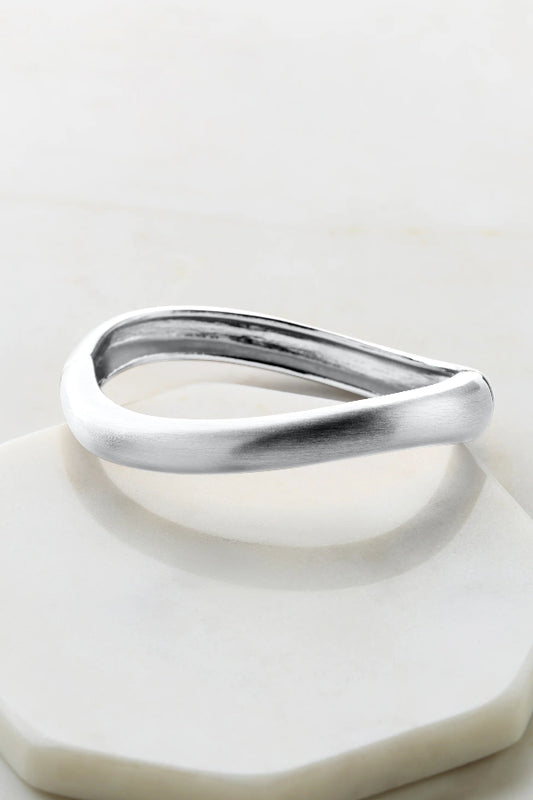 Nara Brushed Bracelet Silver
