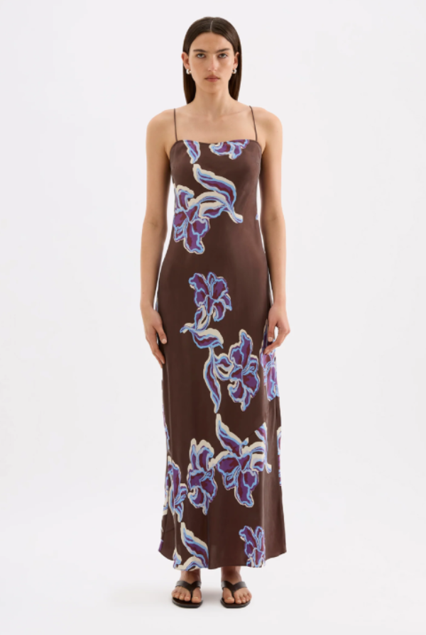 Azalea Cupro Slip Dress