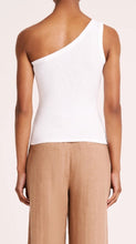Nude Lucy Cecil One Shoulder Tank White