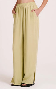 Nude Lucy Dara Cupro Pants Lime