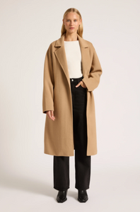 Nude Lucy Darcy Wool Coat Tan