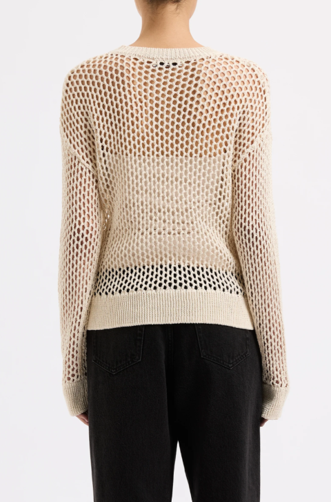 Nude Lucy Garcia Crochet Knit Natural