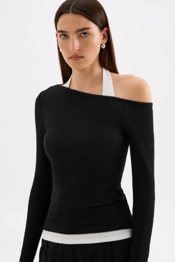 Geri LS Top B&W Splice