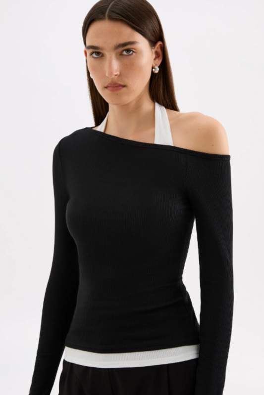 Geri LS Top B&W Splice