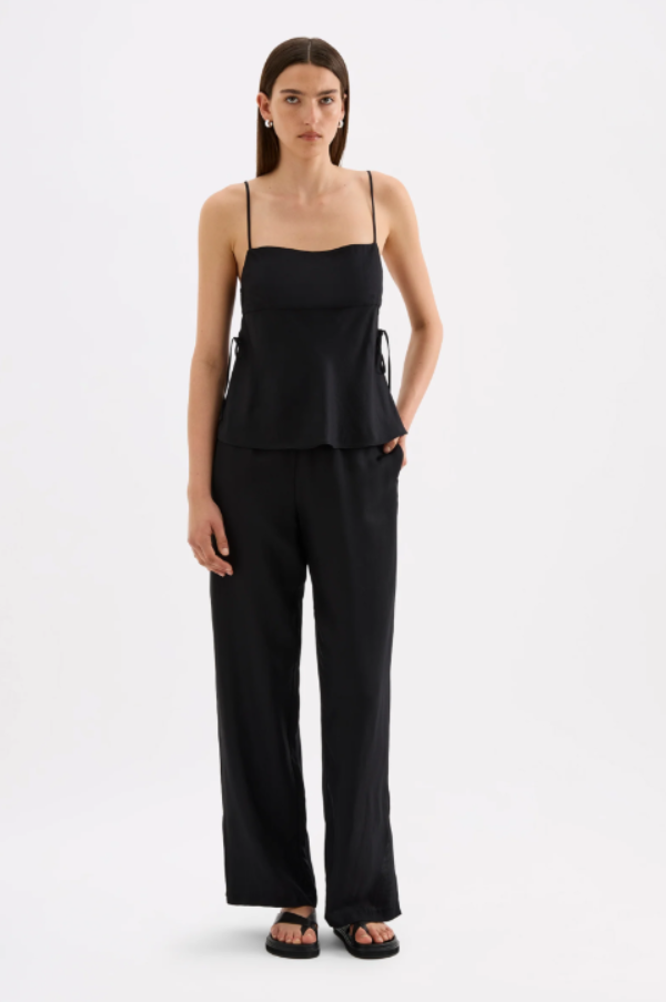 Jaslynn Tencel Pant Black