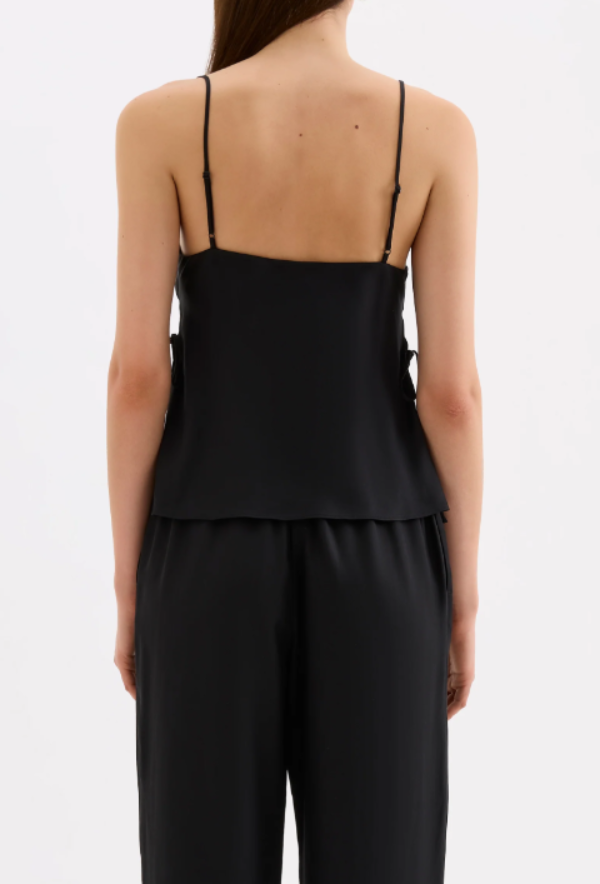 Jaslynn Tencel Top Black